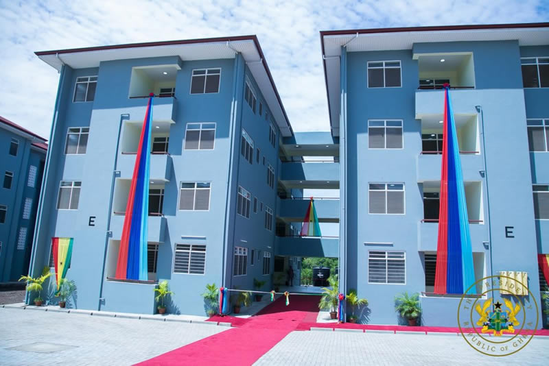 President Akufo-Addo Commissioned The ‘New Douala Barracks’ To Ease The Accommodation Challenges Of The Armed Forces