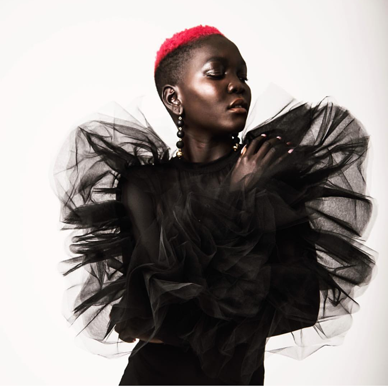 Sudanese Beauty Kim Nyakim Stars In Fabulous Editorial By Reign Noire ...