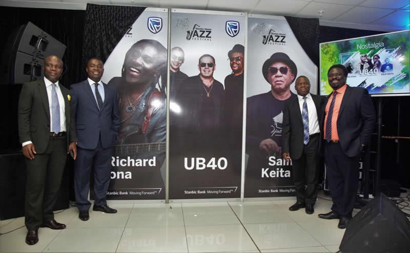 Keita, Bona, UB40 Billed For Stanbic Ghana Jazz Festival Febuary 28