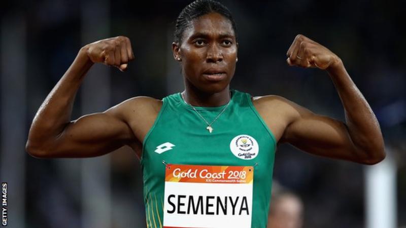 Caster Semenya Joins South African Football Team JVW