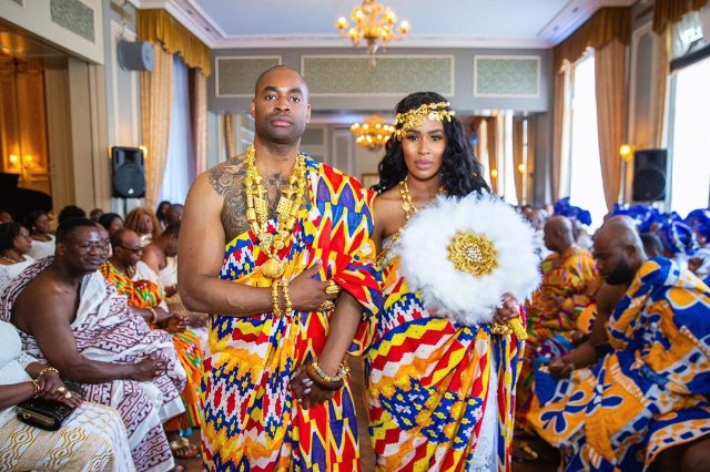 Ghanaian Traditional Glamour In Netherlands Wedding