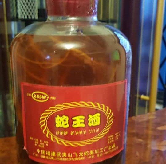 Ghanaians Acquire Chinese Taste For ‘Snake Bitters’ As Reptile Soaked In Gin Gets Popular In The Country