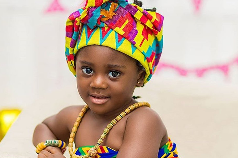 Beautiful African Kids Rocking Ghanaian Kente In A Different Fashion Style