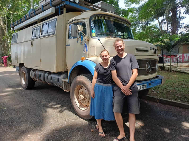 Germany To Ghana By Road ..Story of Touring Couple Rahn And Hoppe