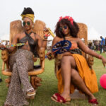 How A Golden Throne Became An Irresistible Attraction at Afrochella