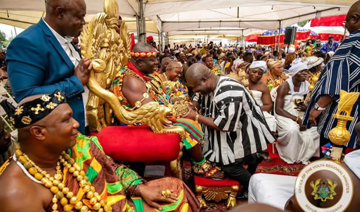 Chiefs and People of Agotime Celebrate 30th Kente Festival