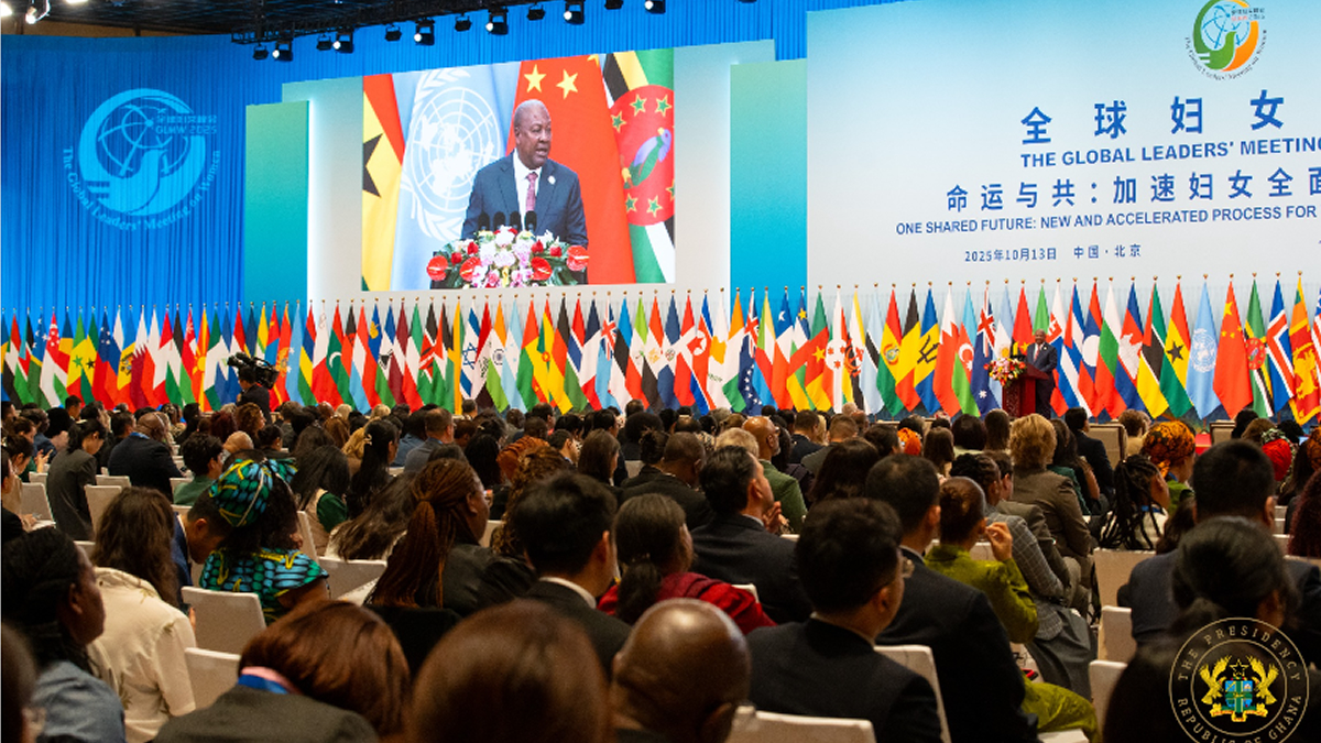 Ghana remains steadfast in its pursuit of gender equality – John Mahama