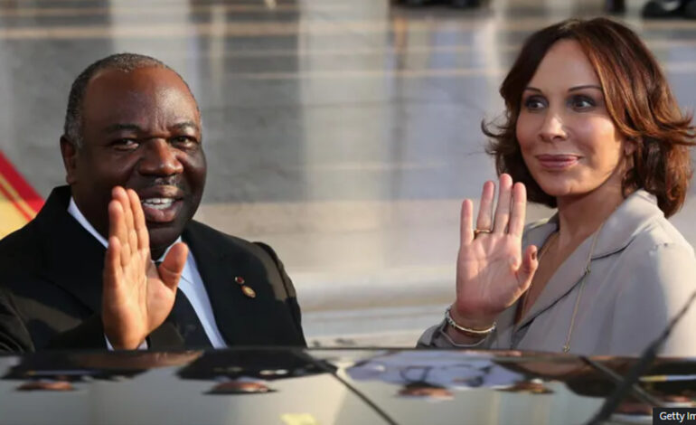 Wife and son of Gabon’s ousted leader given 20-year jail terms in two-day corruption trial