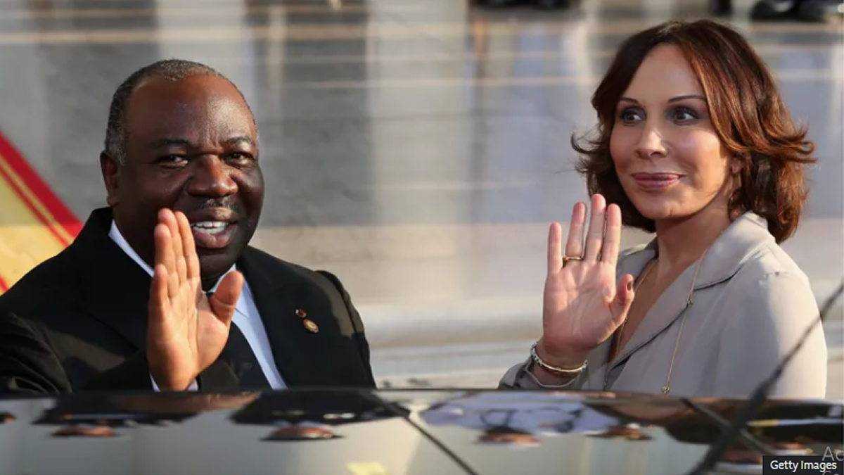 Wife and son of Gabon’s ousted leader given 20-year jail terms in two-day corruption trial