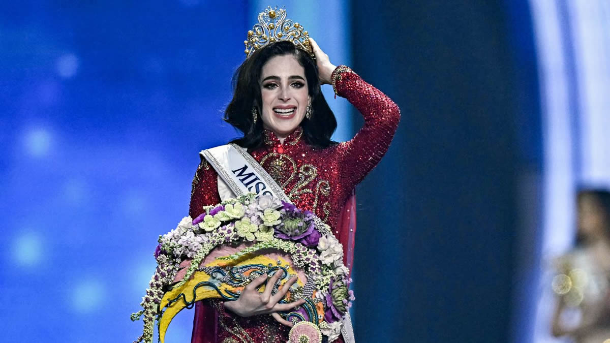 Mexico’s Fatima Bosch, who walked out on organisers, crowned Miss Universe