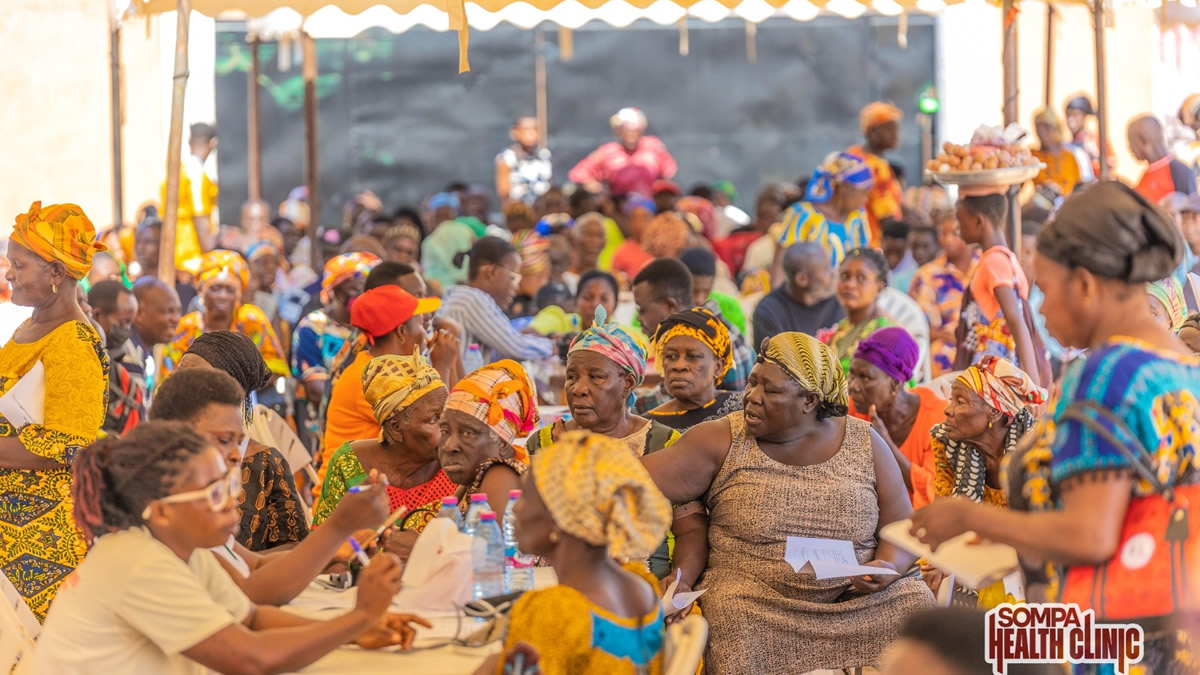 Beneficiaries laud Sompa Health Clinic, pray for sustainability