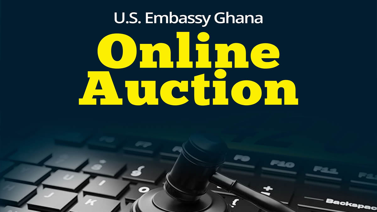 U.S Embassy in Ghana to auction surplus government property online