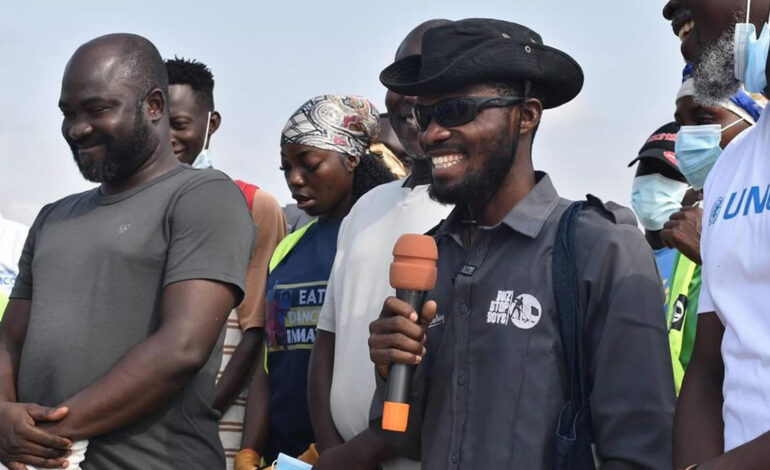 UNOPS partners BuzzStopBoys to clean Osu Beach, marking its 10th anniversary