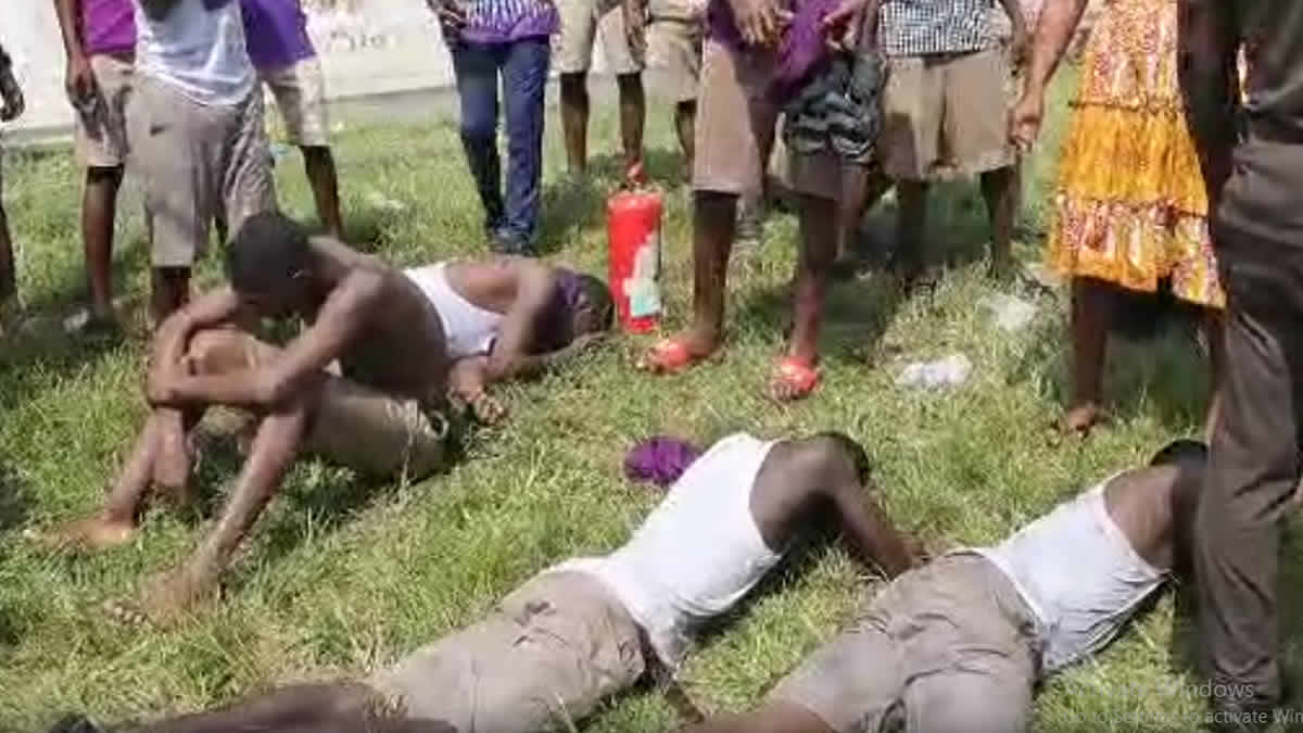 Fire razes Kadjebi-Asato SHS boys’ dormitory, several students recover after passing out