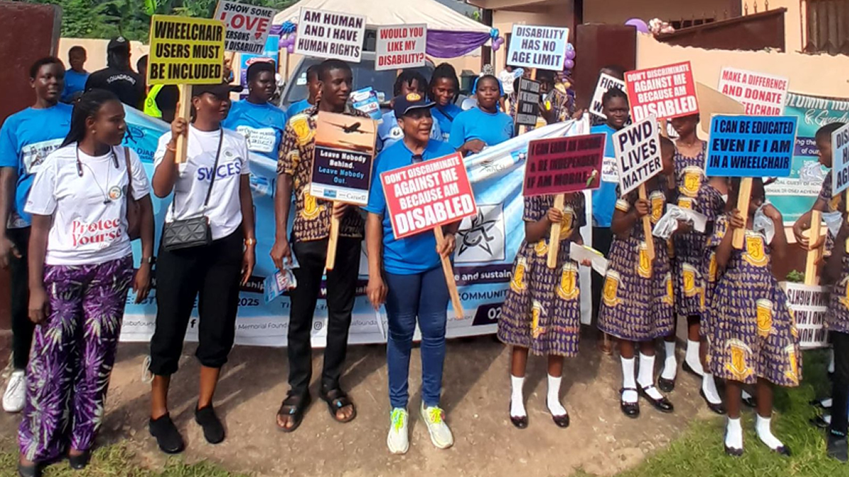 Government pays little attention to PWDs – Henry Djaba Memorial Foundation