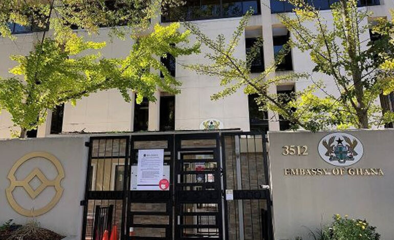 Ghana Embassy in U.S closes for 24 hours due to severe weather