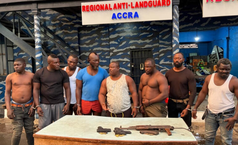 Six suspected land guards arrested, firearms recovered