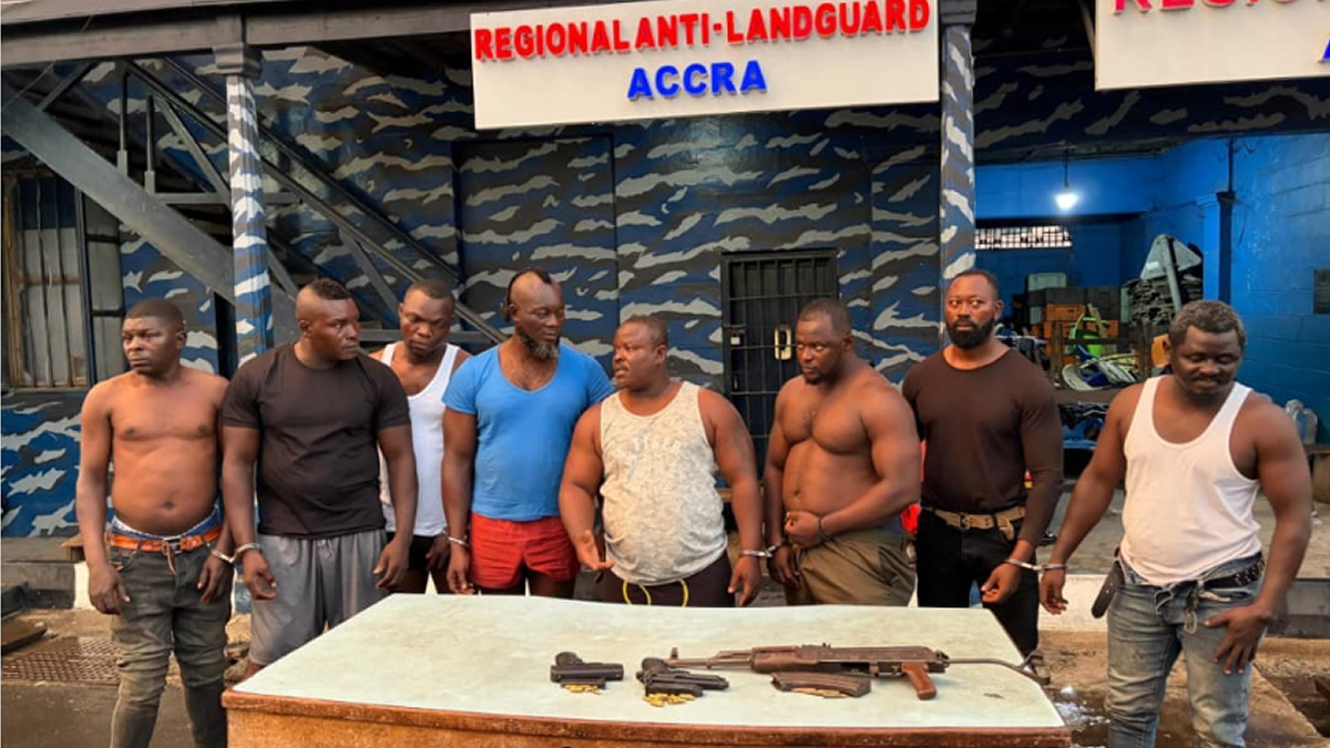 Six suspected land guards arrested, firearms recovered