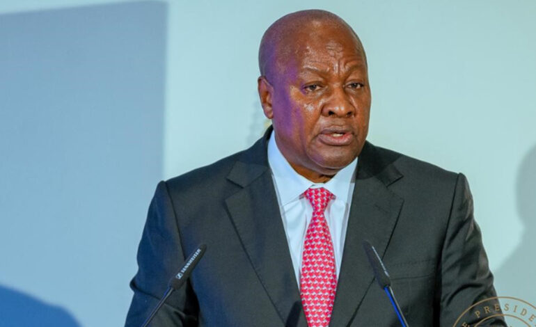 President Mahama appeals to global north to support Accra Reset Agenda