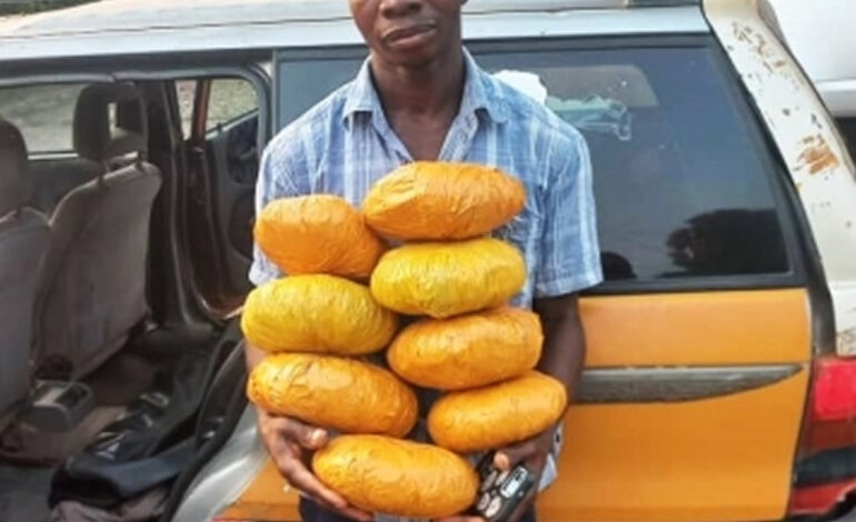 Police reportedly reject GH¢5000 bribe from taxi driver arrested with narcotics