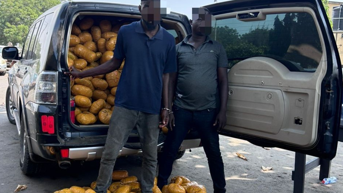 Tema police arrest two with 1,613 parcels of suspected narcotic substance 