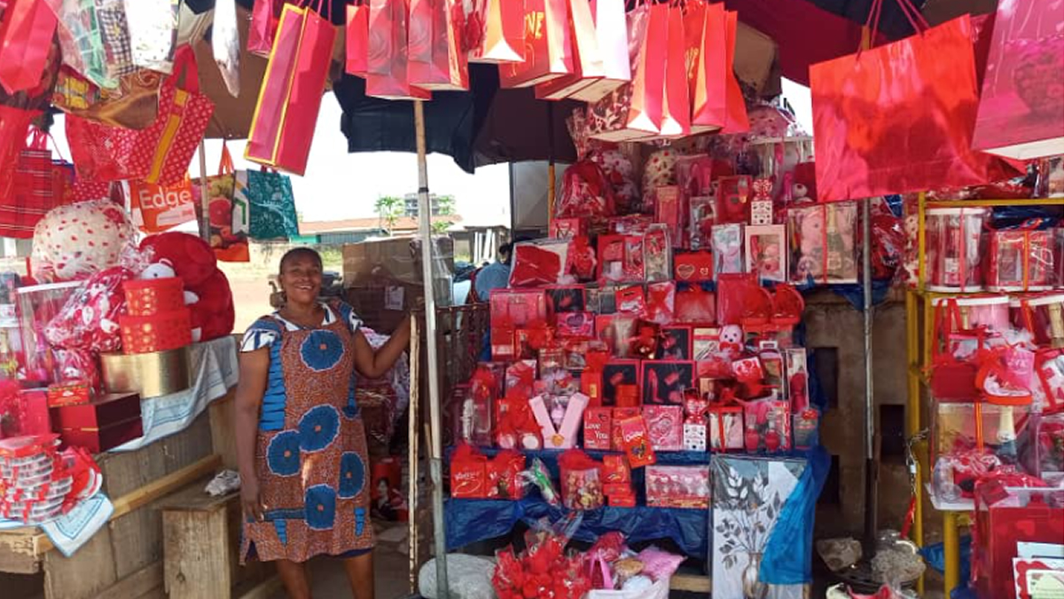 Valentine’s Day gathers momentum as traders enjoy high sales in Sunyani 
