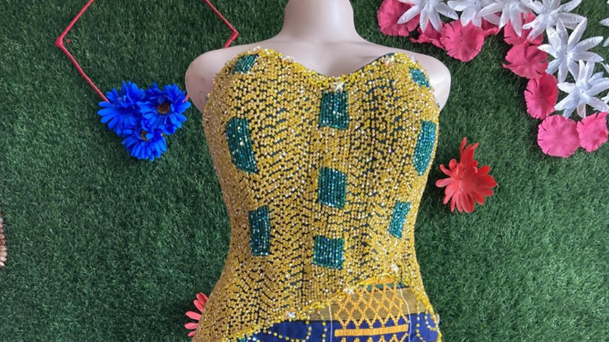 Fabric to fine art: modern evolution of Kente beading