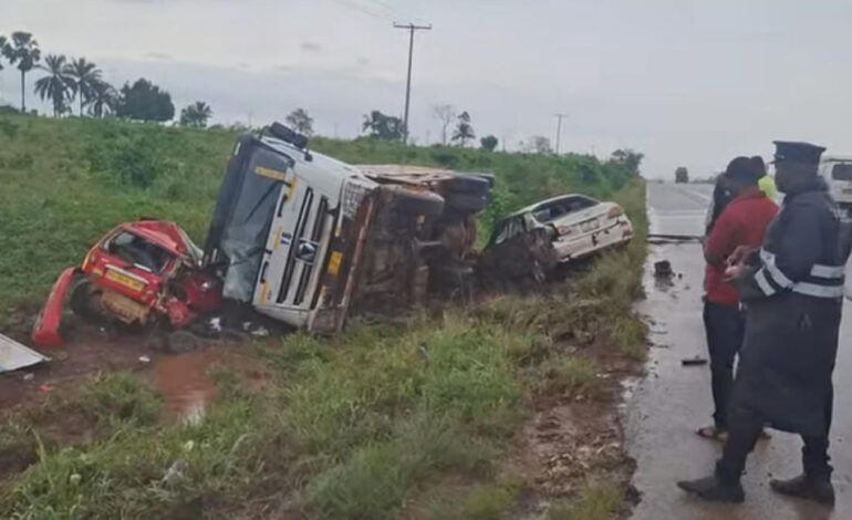 Several injured in triple collision at Tadieso Junction on Palm Sunday