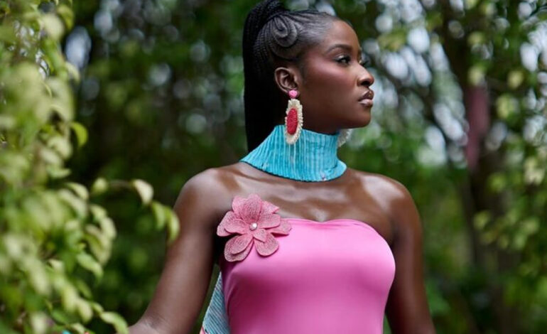 Abuja Fashion Stylist Turns Setback Into Style Triumph With Striking Draped Masterpiece