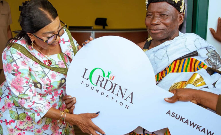 First Lady Lordina Mahama enstooled as Nkosuohemaa of Akroso Asukawkaw Traditional Area