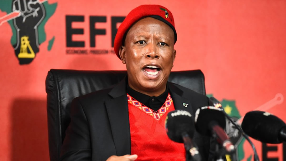 Malema jailed for five years over discharge of firearm in public