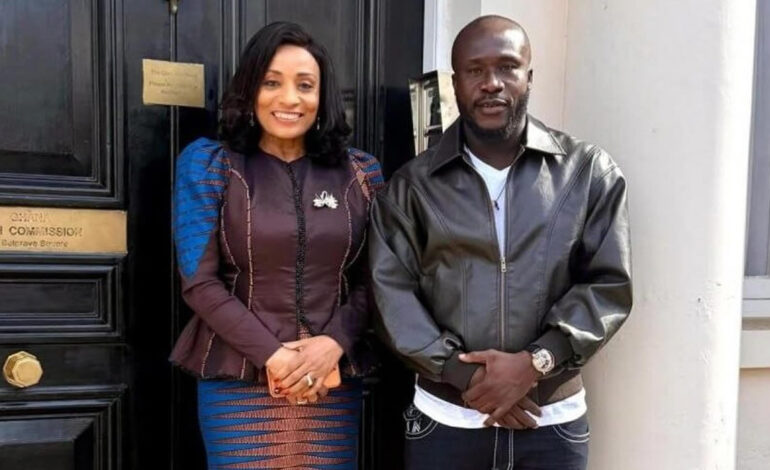 Dr. Likee pays courtesy visit on Ghana’s High Commissioner to UK