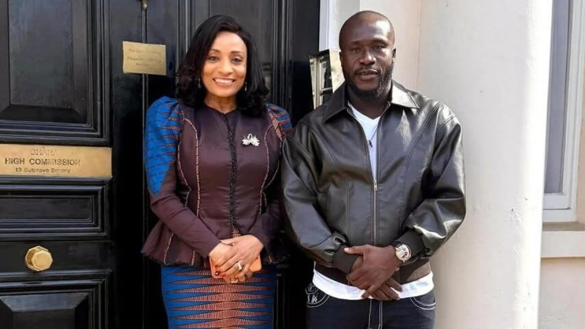 Dr. Likee pays courtesy visit on Ghana’s High Commissioner to UK