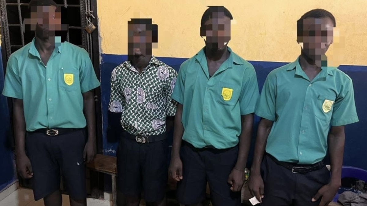 Four Ada SHS students arrested over cutlass threat vide