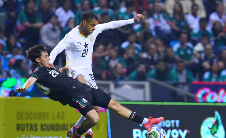 Ghana’s Black Stars suffers defeat to Mexico in pre-World Cup friendly