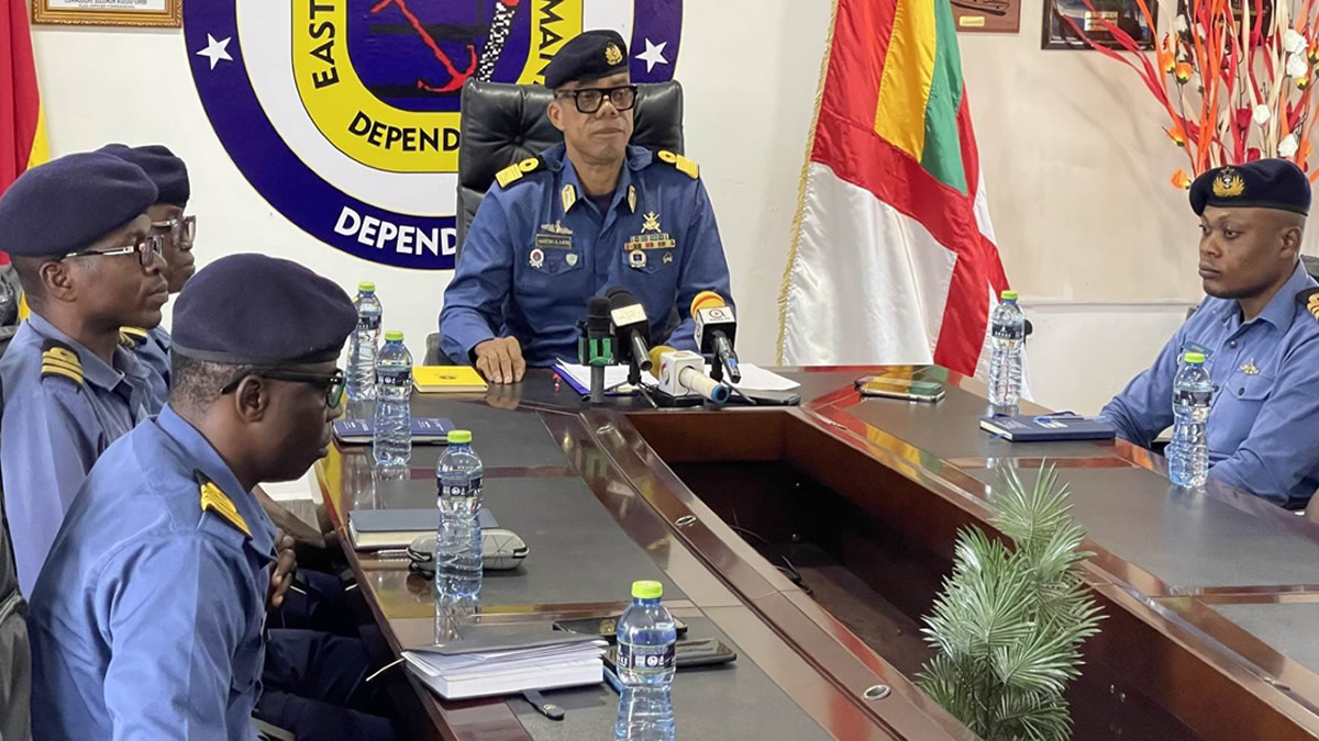 Ghana Navy rescues seven suspected Ivorian stowaways