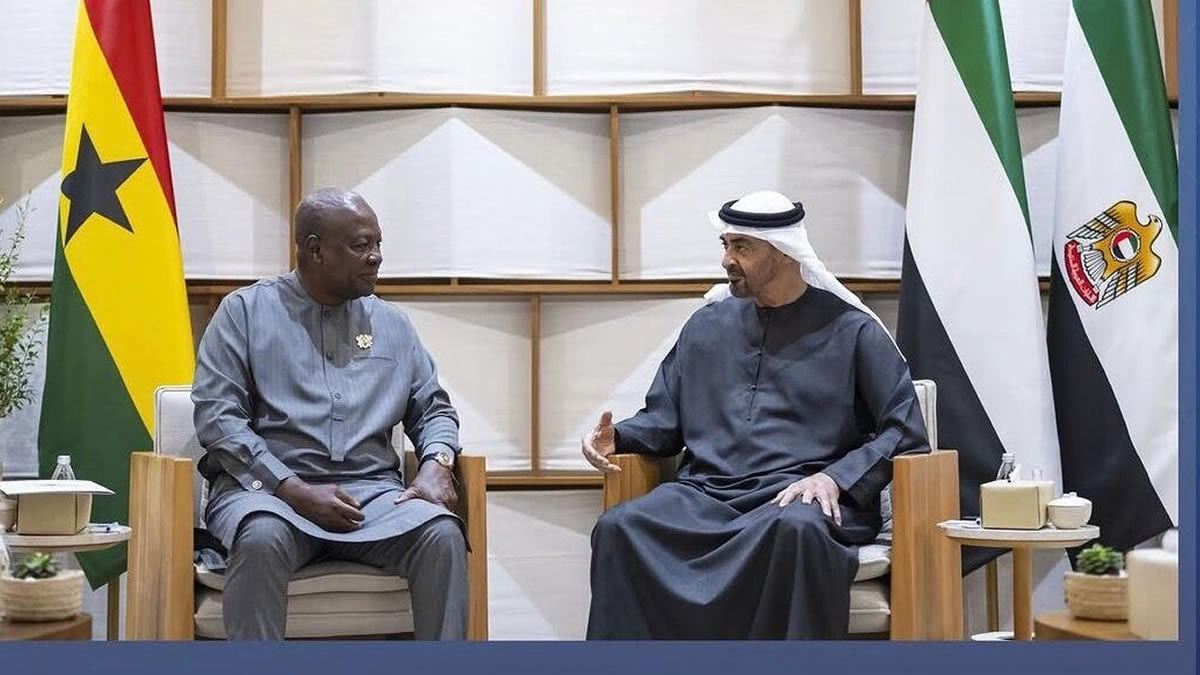 Mahama holds courts UAE partnership in Energy sector