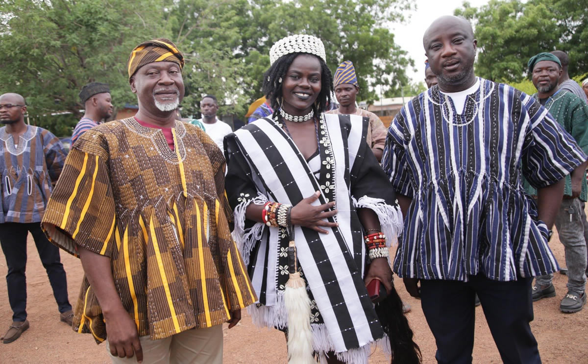 Tourism Minister outdoors Wiyaala as Fugu Ambassador