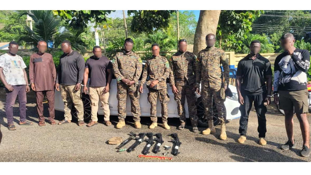 11 arrested, weapons retrieved in Adambrobe Chieftaincy dispute crackdown