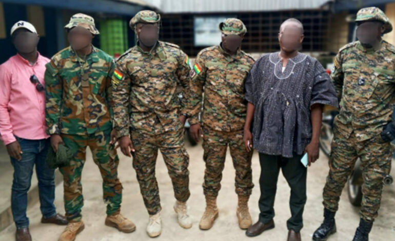 Six arrested for impersonating security personnel in Agona Swedru