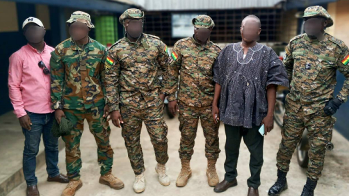 Six arrested for impersonating security personnel in Agona Swedru