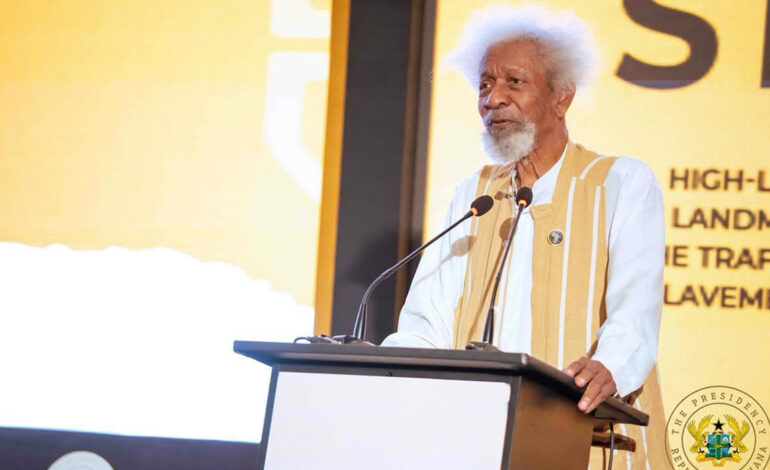 Reparatory Justice must address modern forms of slavery – Prof. Wole Soyinka