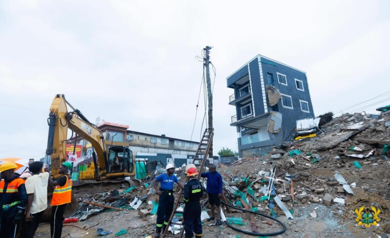 Avenor building collapse death toll rises to three – Accra Mayor
