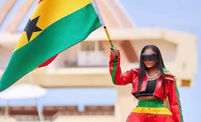 Nana Akua Addo Turns Heads with Stunning Outfit Before Ghana-England World Cup Match