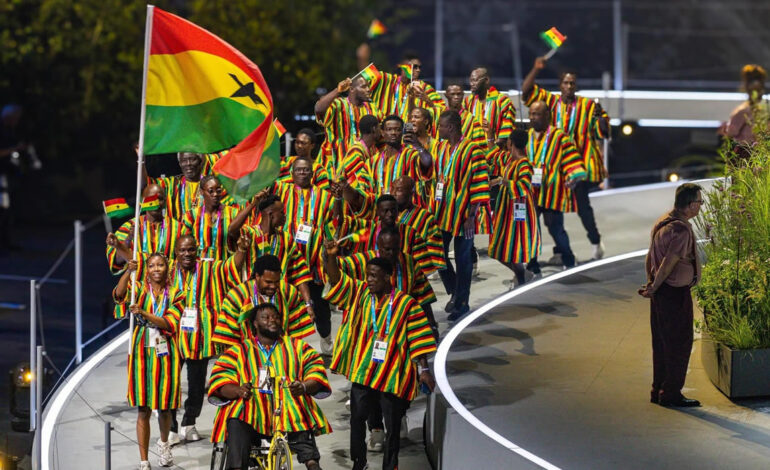 Team Ghana makes colourful entrance as King Charles opens Commonwealth Games in Glasgow