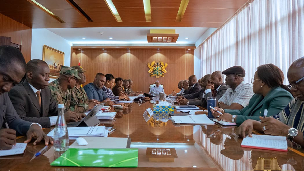 Floods disaster: President Mahama engages with National Security
