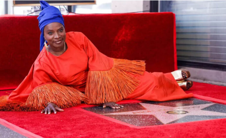 Angélique Kidjo makes history for Africa with star on Hollywood Walk of Fame
