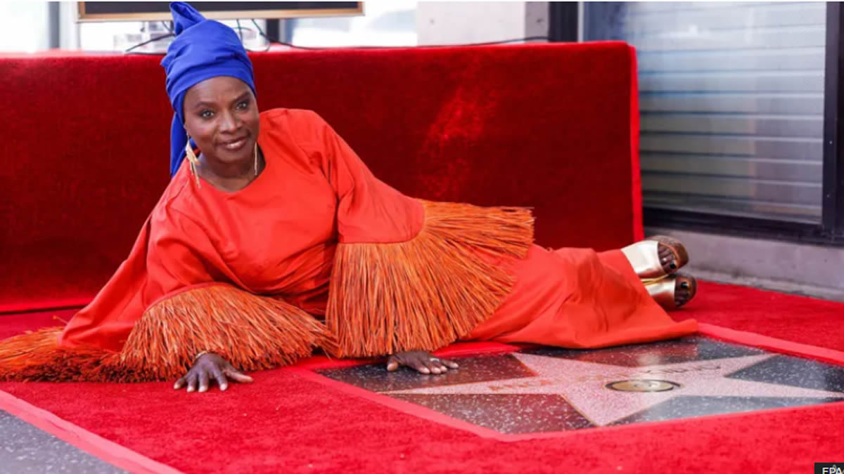 Angélique Kidjo makes history for Africa with star on Hollywood Walk of Fame