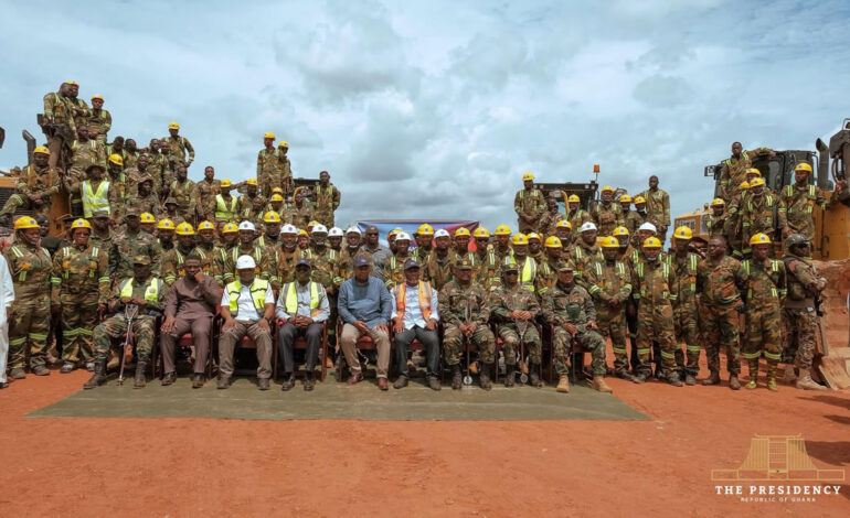 Mahama commends GAF for timely execution of Accra-Kumasi Expressway clearing task