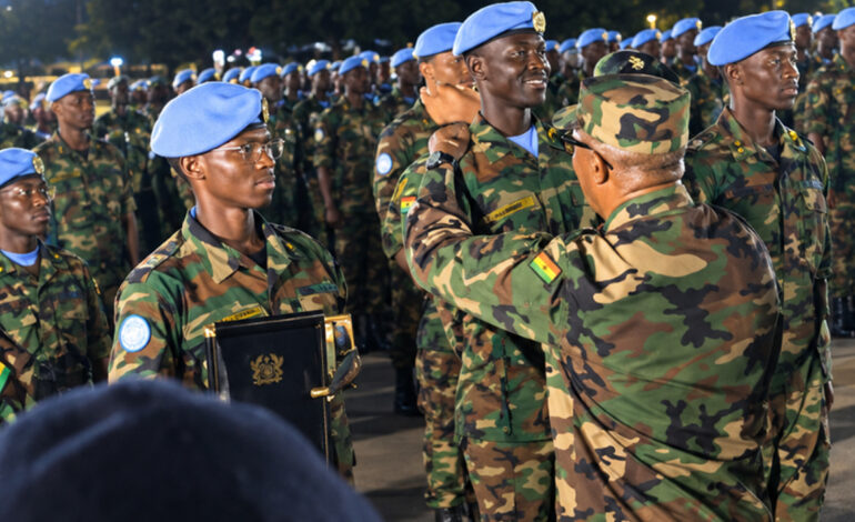 Ghana Battalion 92 returns home after Lebanon peacekeeping mission